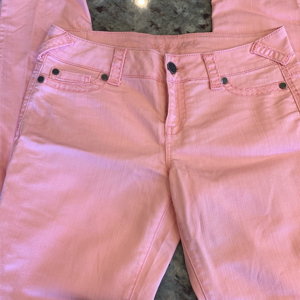 Maurices Large Pink Jeggings